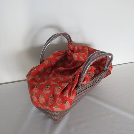 【10月13日(火)〜10月16日(金)発送】 Bag×Handkerchief［I］Mekearibag BOUQUET _ Mocha Brown