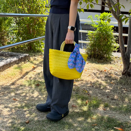 【8月17日(月)〜8月21日(金)発送】 Indian Cotton Handkerchief [J]-BLUE59