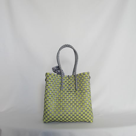 【8月31日(月)〜順次発送】 Bag×Handkerchief［F］Gummy bag ' gingham ' (Size : S) _Sparkle