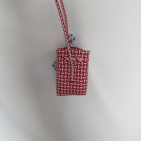 【8月10日(月)〜順次発送】 Bag×Handkerchief［I］Hello bag _ Dark Cherry