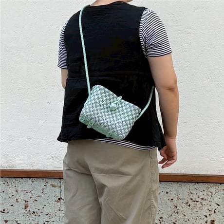 【7月21日(火)〜7月24日(金)発送】 Hello Bag No.21 ' gingham '_Orchid Dew