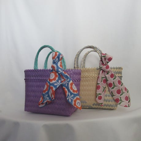 【8月10日(月)〜順次発送】 Bag×Handkerchief［C］Mekearibag (Size : S) _Sendai