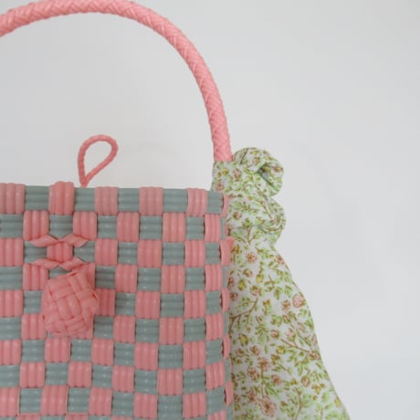 【9月28日(月)〜10月2日(金)発送】 Bag×Handkerchief［E］BÉBÉ BAG _Cotton Candy