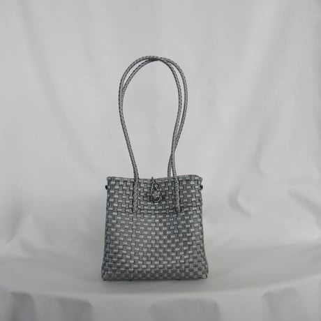 【8月3日(月)〜8月7日(金)発送】  Gummy Bag Tali No.2  _Metallic Silver