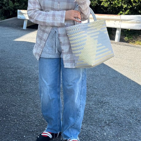 【10月19日(月)〜10月23日(金)発送】  Mekearibag No.28 (Size: M) _Yasashii Purple × Butter