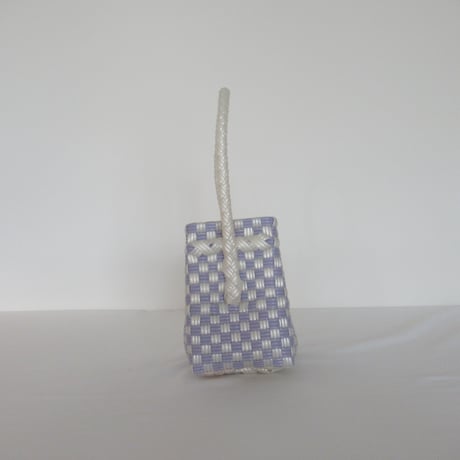 【10月13日(火)〜10月16日(金)発送】 BÉBÉ BAG No.16 ' gingham ' _ Milky Purple Fizz