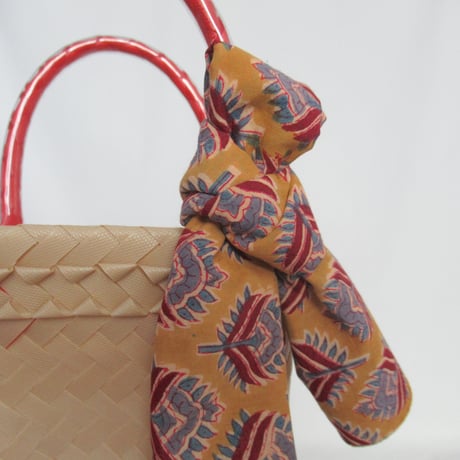 【8月10日(月)〜順次発送】 Bag×Handkerchief［A］Mekearibag (Size : XS) _Jam Biscuit