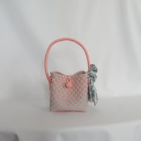 【7月13日(月)〜7月17日(金)発送】 Bag×Handkerchief［H］BÉBÉ BAG _ Cotton Candy