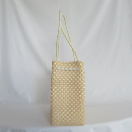 【8月24日(月)〜8月28日(金)発送】 Gummy Bag No.21 (Size: M) ' gingham ' _Custard Fizz
