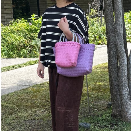 【8月10日(月)〜順次発送】 Mekearibag No.9 (Size: S) _Grape Purple