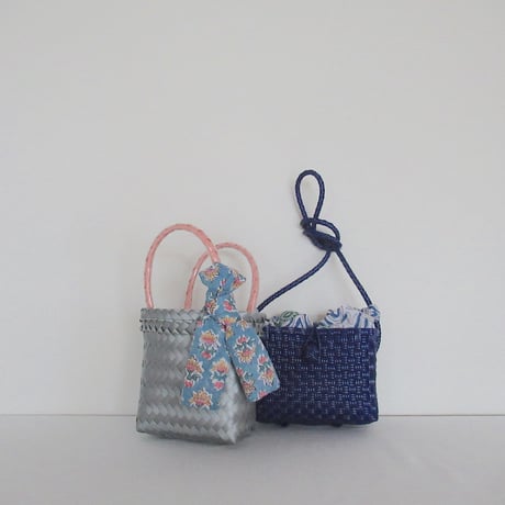 【11月2日(月)〜11月6日(金)発送】 Bag×Handkerchief［A］Mekearibag (Size : XS) _ Peach Spice