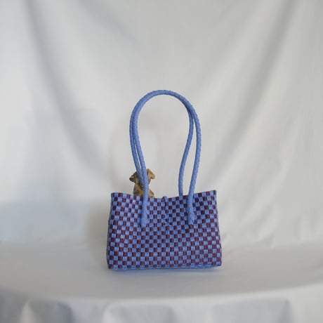 ★【9月7日(月)〜9月11日(金)発送】  Bag×Handkerchief［G］Panini 'gingham'_Pansy