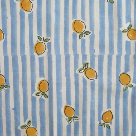 ★【9月7日(月)〜9月11日(金)発送】  Indian Cotton Handkerchief [S] - ST56