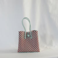 【10月19日(月)〜10月23日(金)発送】 Gummy Bag No.8 (Size: S) ' gingham ' _70's