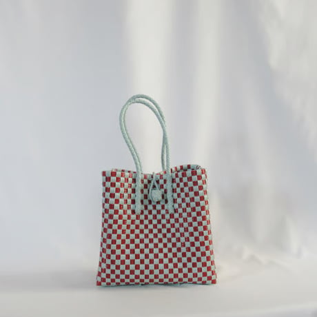 【10月19日(月)〜10月23日(金)発送】 Gummy Bag No.8 (Size: S) ' gingham ' _70's