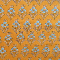 【9月24日(木)〜9月25日(金)発送】 Indian Cotton Handkerchief [A] - YR55