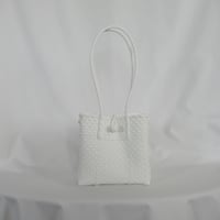 【8月10日(月)〜順次発送】 Gummy Bag Tali No.2  _Egg Shell White