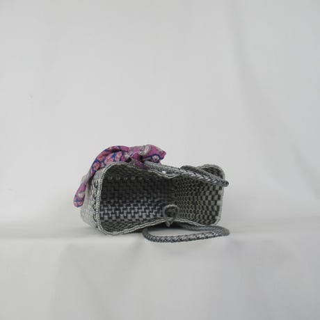 【7月21日(火)〜7月24日(金)発送】 Bag×Handkerchief［F］Gummybag (Size : S) _Silver Obscura