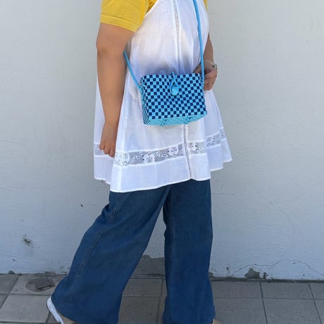 【9月7日(月)〜9月11日(金)発送】 Hello Bag No.10 ' gingham ' _Wave
