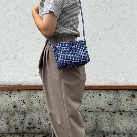 【9月7日(月)〜9月11日(金)発送】 Hello Bag  No.7 _Koiai Blue
