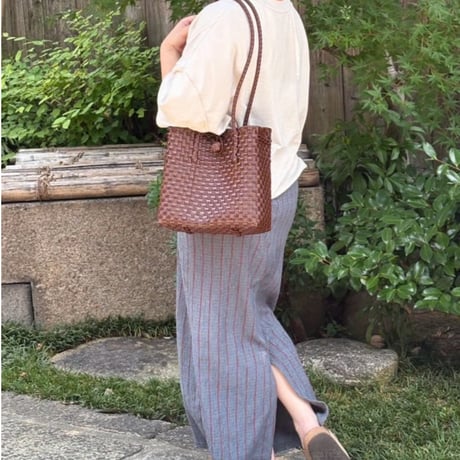 【8月3日(月)〜8月7日(金)発送】  Gummy Bag Tali No.3  _Date Brown