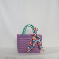 【8月10日(月)〜順次発送】 Bag×Handkerchief［C］Mekearibag (Size : S) _Sendai