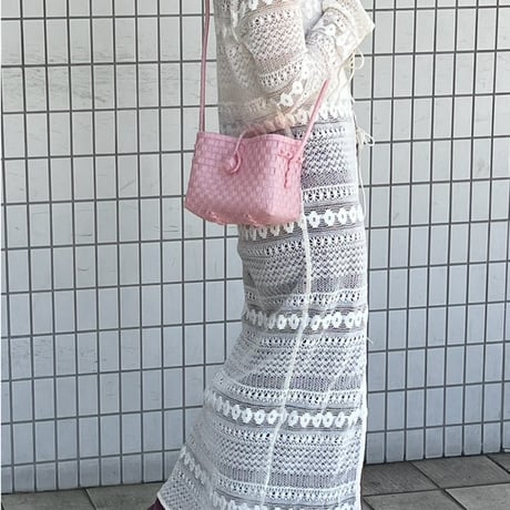 【9月7日(月)〜9月11日(金)発送】 Hello Bag  No.1 _Pink Pearl