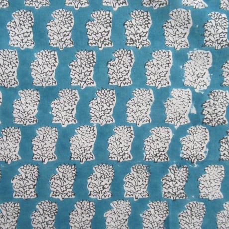 【10月19日(月)〜10月23日(金)発送】 Indian Cotton Handkerchief [I] - BLUE77