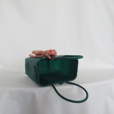 【7月21日(火)〜7月24日(金)発送】 Bag×Handkerchief［E］Gummy bag (Size : S) _ Dark Green