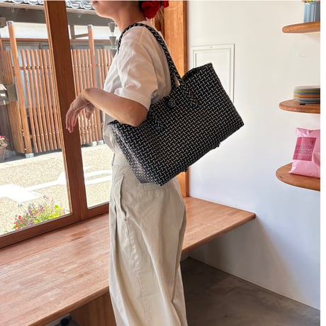 【7月21日(火)〜7月24日(金)発送】 BOSTON BAG No.11 _Caviar Black