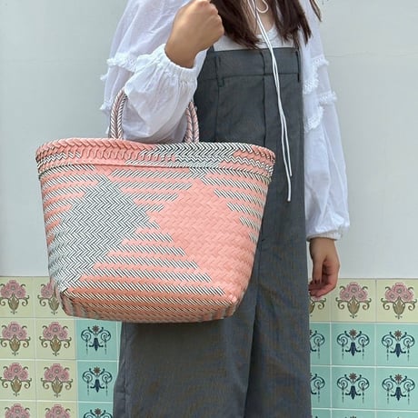 【11月2日(月)〜11月6日(金)発送】 Mekearibag No.309 (Size: L) _Peach × Gomashio