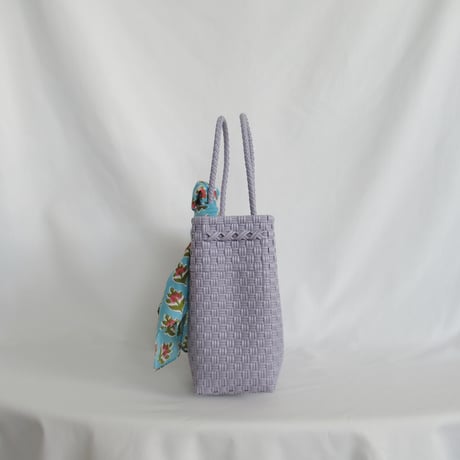 【9月24日(木)〜9月25日(金)発送】 Bag×Handkerchief［E］Gummy bag (Size : S) _ Milky Purple