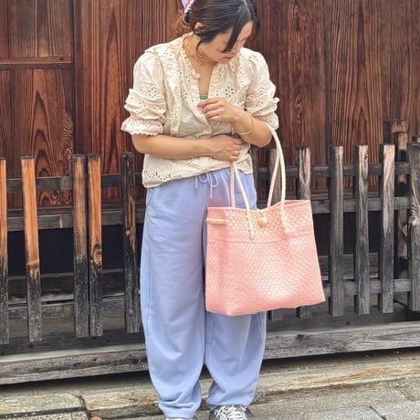 【8月24日(月)〜8月28日(金)発送】 Gummy Bag No.32 (Size: L) ' gingham ' _Sumomo Fizz