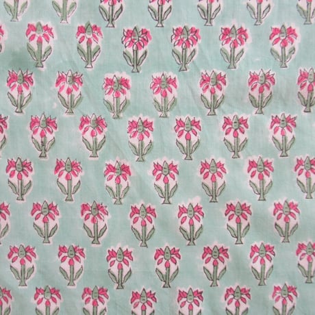 【9月24日(木)〜9月25日(金)発送】 Indian Cotton Handkerchief [E] - PG36