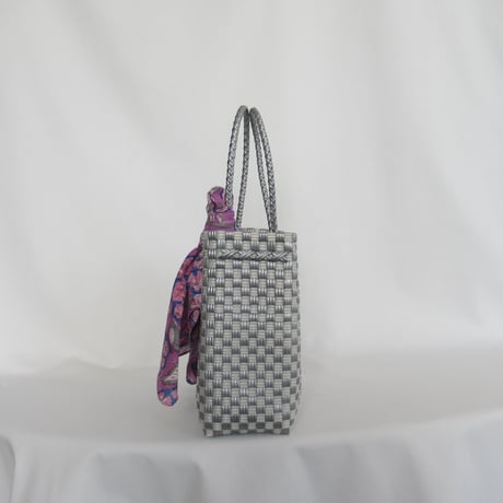 【7月21日(火)〜7月24日(金)発送】 Bag×Handkerchief［F］Gummybag (Size : S) _Silver Obscura