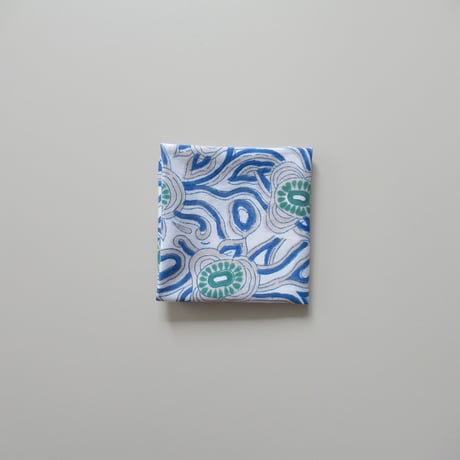 【7月13日(月)〜7月17日(金)発送】 Indian Cotton Handkerchief [B] - WH43