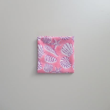 【8月10日(月)〜順次発送】 Indian Cotton Handkerchief [I] - DP56