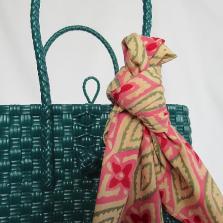 【7月21日(火)〜7月24日(金)発送】 Bag×Handkerchief［E］Gummy bag (Size : S) _ Dark Green