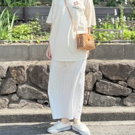 【9月7日(月)〜9月11日(金)発送】 Hello Bag No.12 ' gingham ' _Caramel Mocha