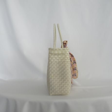 【8月3日(月)〜8月7日(金)発送】 Bag×Handkerchief［E］Gummybag (Size : S) _Pearl