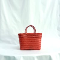【7月27日(月)〜7月31日(金)発送】 Mekearibag No.8 (Size: S) _Tomato Red