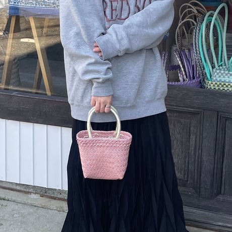 【9月24日(木)〜9月25日(金)発送】  Mekearibag No.24 (Size: XS) _Powder Pink