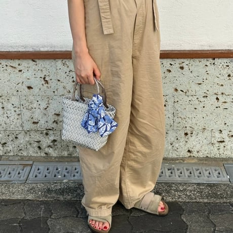 【8月10日(月)〜順次発送】 Indian Cotton Handkerchief [B] - BLUE69