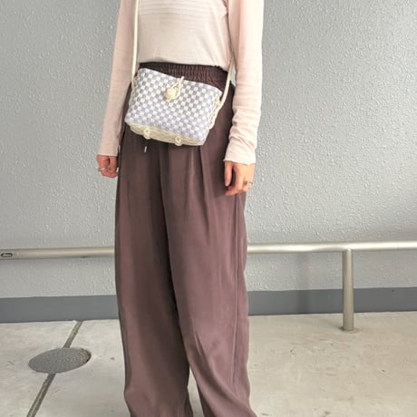 【10月13日(火)〜10月16日(金)発送】 Hello Bag No.23 ' gingham '_ Milky Purple Fizz