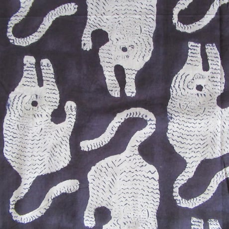 【10月5日(月)〜10月9日(金)発送】 Indian Cotton Handkerchief [I] - DARK26