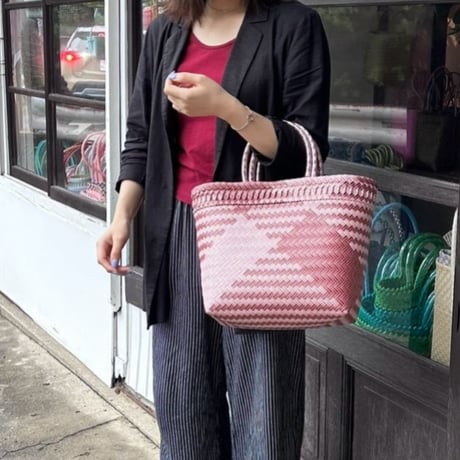 【9月24日(木)〜9月25日(金)発送】Mekearibag No.39 (Size: M) _Yasashii Pink × Fig