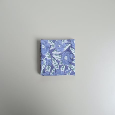 【10月13日(火)〜10月16日(金)発送】 Indian Cotton Handkerchief [F] - BLUE54