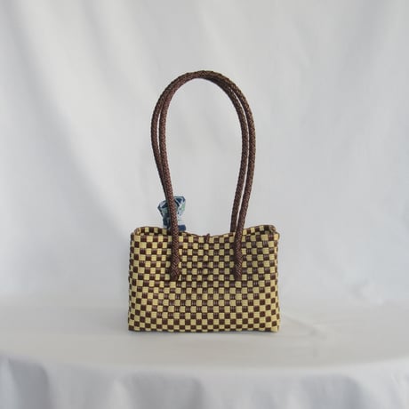 【7月27日(月)〜7月31日(金)発送】   Bag×Handkerchief［D］Panini 'gingham'_Hazelunt