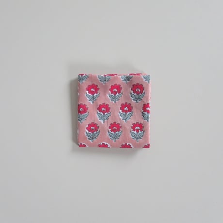 【7月6日(月)〜7月10日(金)発送】 Indian Cotton Handkerchief [A] - SAND86