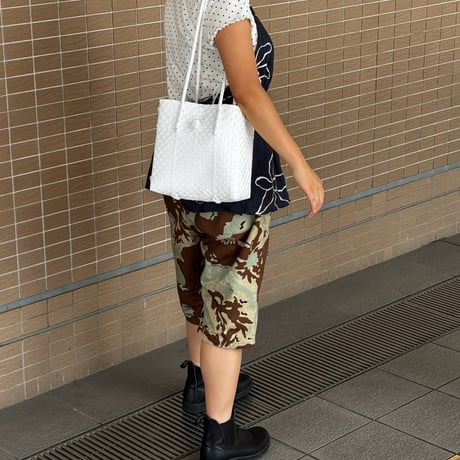 【8月3日(月)〜8月7日(金)発送】  Gummy Bag Tali No.4  _Egg Shell White
